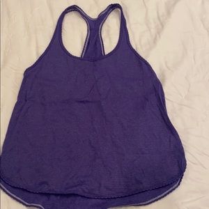 Purple lululemon tank